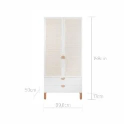 Bellamy Ratata 2-Deurskast RABISZ2D -BabyWereldNederland bellamy ratata 2 deurskast rabisz2d 1