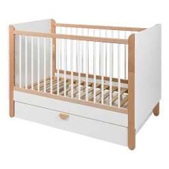 Bellamy Ratata Babykamer: Ledikant En Commode -BabyWereldNederland bellamy ratata 60 x 120 cm ledikant rabilo60 19 1