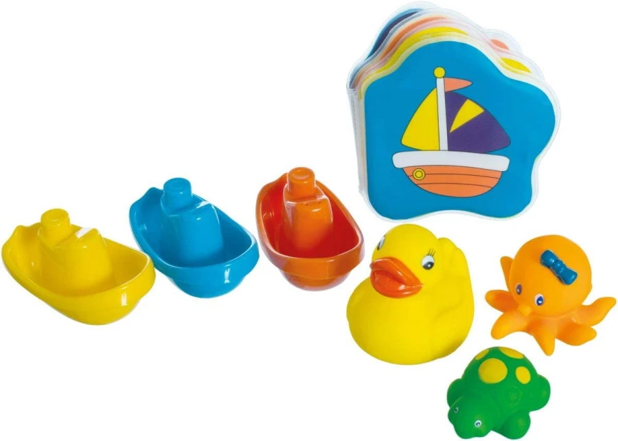 Bieco 7 Stuks Badspeelgoed 27005000 2 Bieco 7 Stuks Badspeelgoed 27005000 - Afbeelding 2