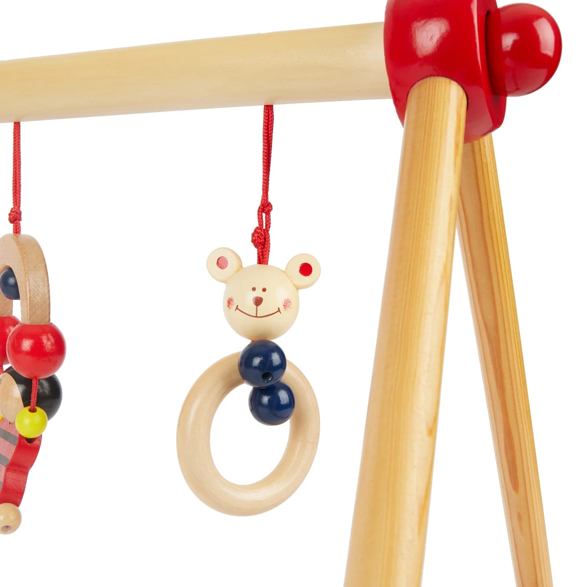 Bieco Toys My First Gym Red Houten Babygym 23000004 6 Bieco Toys My First Gym Red Houten Babygym 23000004 - Afbeelding 6
