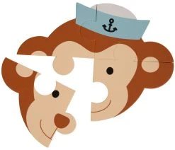 Bo Jungle B-Animal Aap Beer Koala 3 Stuks Puzzel B950010 -BabyWereldNederland bo jungle b animal aap beer koala 3 stuks puzzel b950010 5