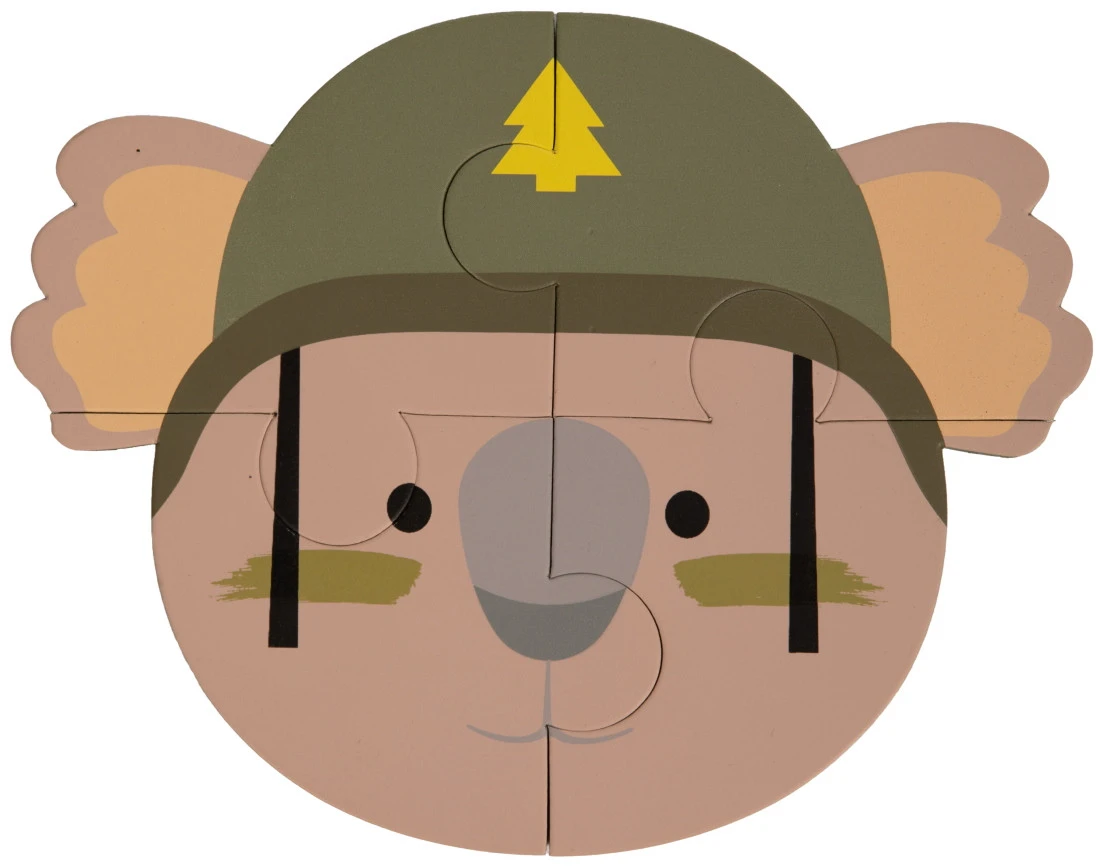 Bo Jungle B-Animal Aap Beer Koala 3 Stuks Puzzel B950010 - Afbeelding 6