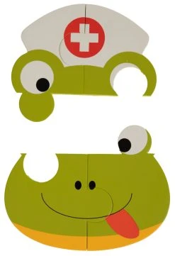 Bo Jungle B-Animal Tijger Neushoorn Kikker 3 Stuks Puzzel B950020 -BabyWereldNederland bo jungle b animal tijger neushoorn kikker 3 stuks puzzel b950020 3