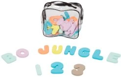 Bo Jungle B-Bath Numbers & Letters 36 Stuks Badspeelgoed B900410