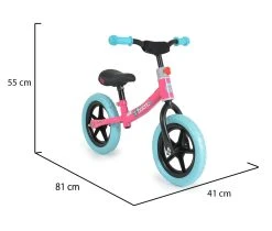 Cangaroo 2B Balance Pink Loopfiets 109563 -BabyWereldNederland cangaroo 2b balance pink loopfiets 109563 5