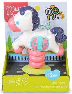 Cangaroo Baby Pony Met Licht Kinderstoel Speelgoed K999-138B -BabyWereldNederland cangaroo baby pony met licht kinderstoel speelgoed k999 138b 4