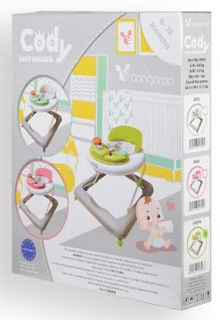 Cangaroo Baby Walker Cody Green Loopstoel 3968 -BabyWereldNederland cangaroo baby walker cody green loopstoel 3968 7