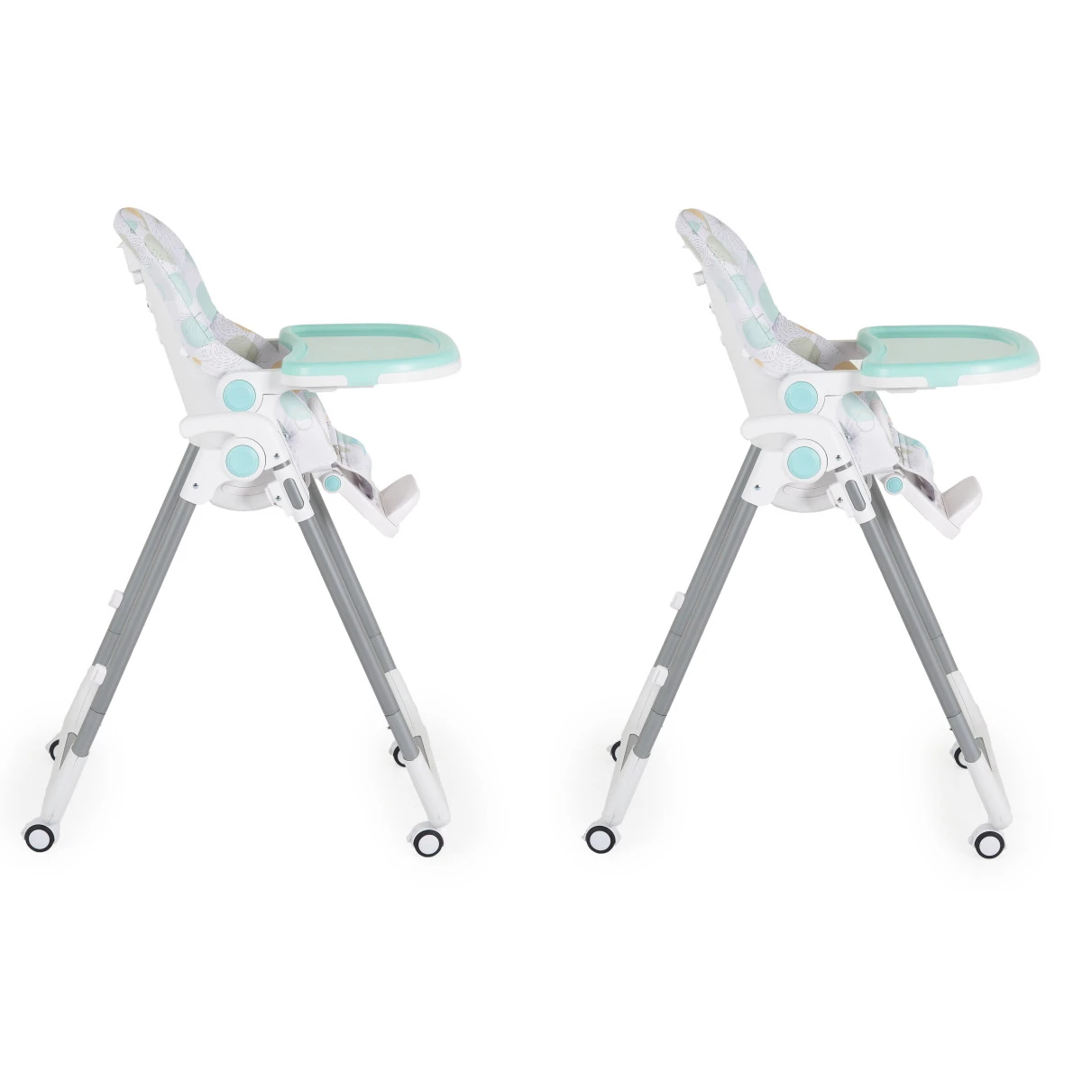 Cangaroo Bueno Blauw Kinderstoel 109980 4 Cangaroo Bueno Blauw Kinderstoel 109980 - Afbeelding 4