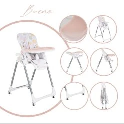 Cangaroo Bueno Roze Kinderstoel 109978 -BabyWereldNederland cangaroo bueno roze kinderstoel 109978 13