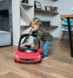 Cangaroo Cabrio Red 2-in-1 Loopstoel En Loopwagen -BabyWereldNederland cangaroo cabrio 2 in 1 loopstoel en loopwagen 3