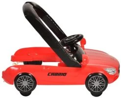 Cangaroo Cabrio Red 2-in-1 Loopstoel En Loopwagen -BabyWereldNederland cangaroo cabrio red loopstoel 3 1