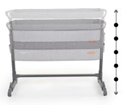 Cangaroo Connect Us Grey Wieg Aan Bed -BabyWereldNederland cangaroo connect us grey wieg aan bed 8