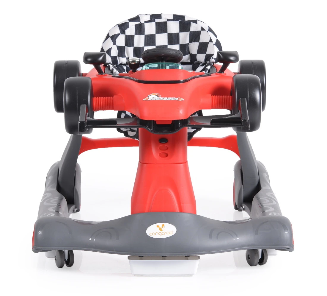 Cangaroo Daytonna Rood Loopstoel 109181 2 Cangaroo Daytonna Rood Loopstoel 109181 - Afbeelding 2