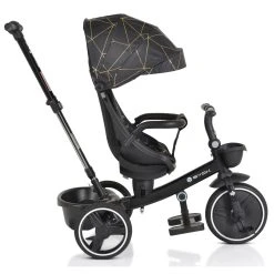 Cangaroo Fusion Black Driewieler Met Duwstang 110337 -BabyWereldNederland cangaroo fusion black driewieler met duwstang 110337 11