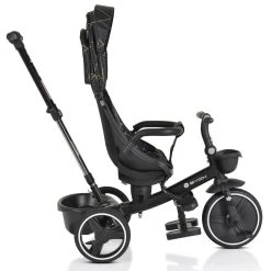 Cangaroo Fusion Black Driewieler Met Duwstang 110337 -BabyWereldNederland cangaroo fusion black driewieler met duwstang 110337 6