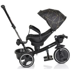 Cangaroo Fusion Black Driewieler Met Duwstang 110337 -BabyWereldNederland cangaroo fusion black driewieler met duwstang 110337 9