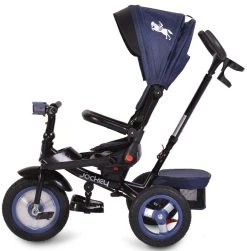 Cangaroo Jockey Trike Beige Stars Driewieler Met Duwstang En Zonnekap -BabyWereldNederland cangaroo jockey trike driewieler met duwstang en zonnekap 35 1