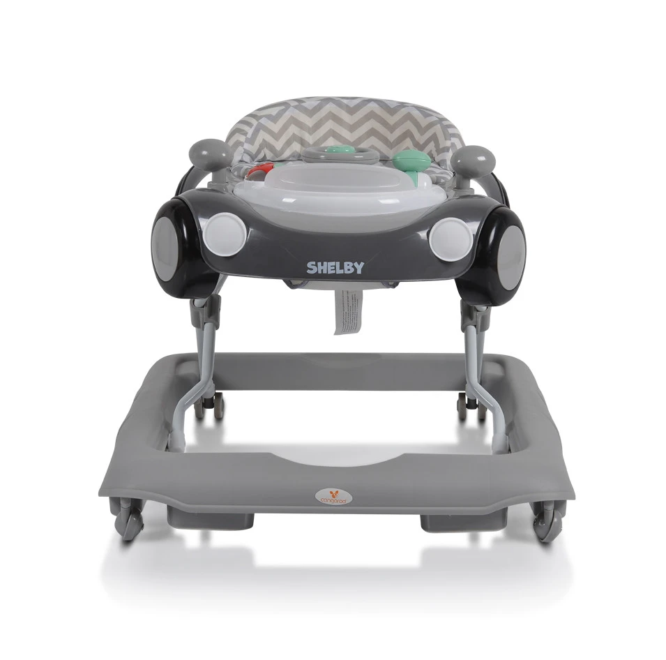 Cangaroo Shelby Grijs Loopstoeltje 108889 2 Cangaroo Shelby Grijs Loopstoeltje 108889 - Afbeelding 2
