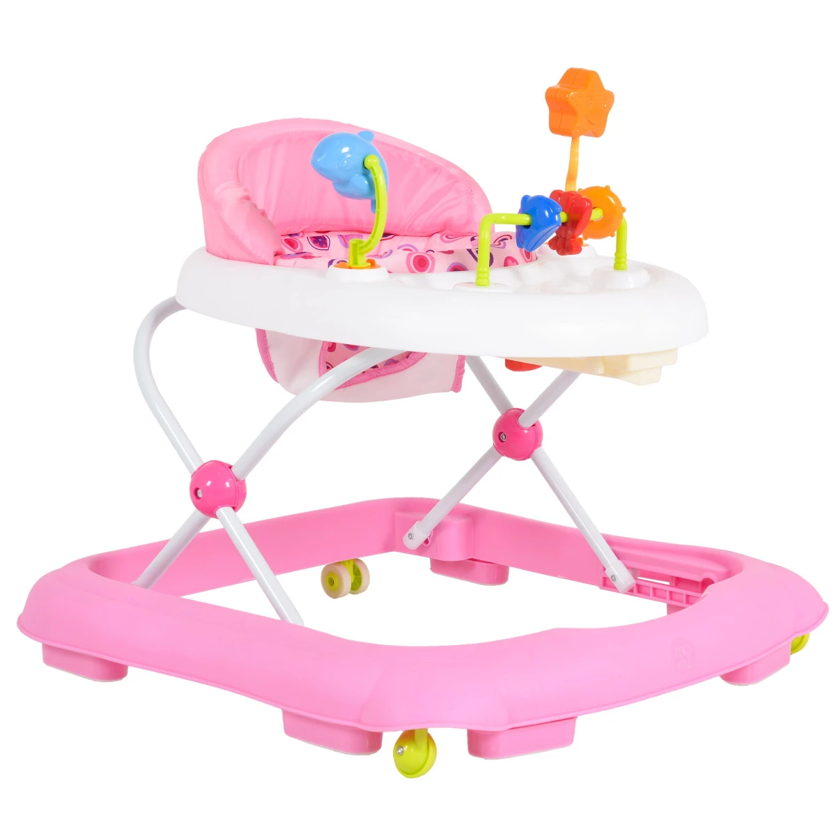 Cangaroo Walker Eko Pink Loopstoeltje 1 Cangaroo Walker Eko Pink Loopstoeltje