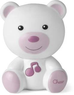 Chicco Dreamlight Bear Pink Nachtlampje Met Muziek C09830.10