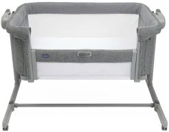 BabyWereldNederland -BabyWereldNederland chicco next2me magic evo dark grey wieg aan bed 5087041400000