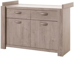 Meegroei Babykamer Amalia Grijs: Meegroei Ledikant En Commode -BabyWereldNederland commode amalia grijs 2