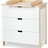 Commode Lieke Wit/Naturel