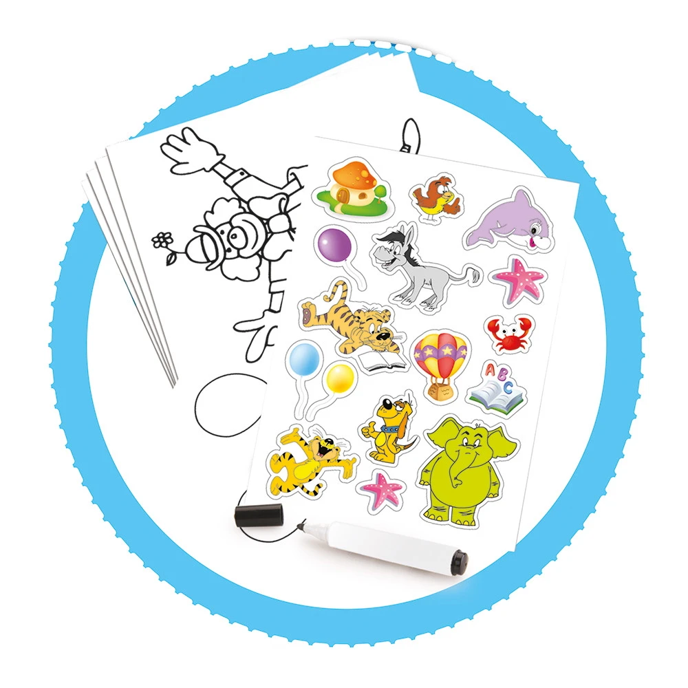 Dolu Multicolor Jumbo Tekenbord 7062 6 Dolu Multicolor Jumbo Tekenbord 7062 - Afbeelding 6