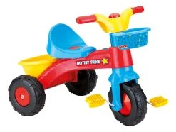 BabyWereldNederland -BabyWereldNederland dolu my first driewieler met duwstang 7007 2