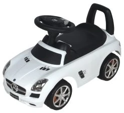 Eco Toys Mercedes SLS Wit Loopauto CLB-332 -BabyWereldNederland eco toys mercedes benz wit loopauto