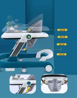 Eco Toys Stonegreen 2-in-1 Loopstoel HC546172 -BabyWereldNederland eco toys 2 in 1 loopstoel hc546172 11 2