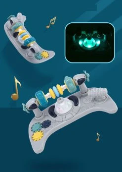 Eco Toys Grijs 2-in-1 Loopstoel HC546172 -BabyWereldNederland eco toys 2 in 1 loopstoel hc546172 12