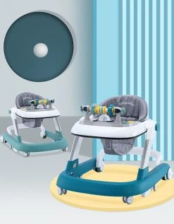 Eco Toys Stonegreen 2-in-1 Loopstoel HC546172 -BabyWereldNederland eco toys 2 in 1 loopstoel hc546172 15 2