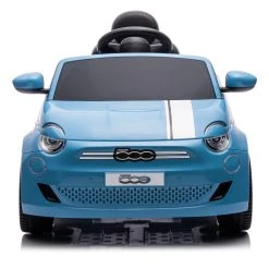 Eco Toys Blauw Elektrische Fiat 500 Kinderauto 705 -BabyWereldNederland eco toys blauwe elektrische fiat kinderauto 705 3