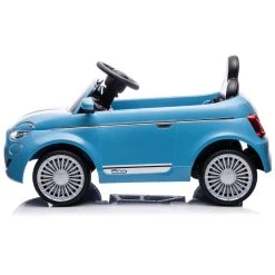 Eco Toys Blauw Elektrische Fiat 500 Kinderauto 705 -BabyWereldNederland eco toys blauwe elektrische fiat kinderauto 705 4