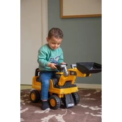 Eco Toys CAT Graafmachine Loopauto 662 -BabyWereldNederland eco toys cat graafmachine loopauto 662 06