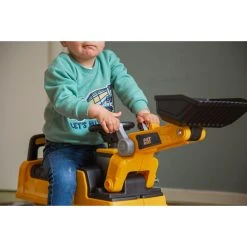 Eco Toys CAT Graafmachine Loopauto 662 -BabyWereldNederland eco toys cat graafmachine loopauto 662 08