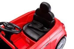 Eco Toys Roze Elektrische Fiat 500 Kinderauto 705 -BabyWereldNederland eco toys elektrische fiat kinderauto 004 1