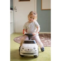 Eco Toys Fiat 500 Wit Loopauto HZ8620 -BabyWereldNederland eco toys fiat 500 wit loopauto hz8620 03