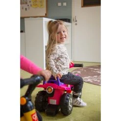 Eco Toys Quad Red Loopauto 551 -BabyWereldNederland eco toys quad pink loopauto 551 06
