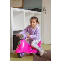 Eco Toys Retro Pink Loopscooter 605 -BabyWereldNederland eco toys retro pink loopscooter 605 06