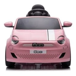 Eco Toys Roze Elektrische Fiat 500 Kinderauto 705 -BabyWereldNederland eco toys roze elektrische fiat kinderauto 705 3
