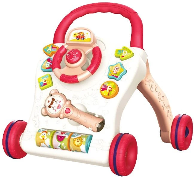 Eco Toys Roze Loopwagen Met Muziek CH79862 1 Eco Toys Roze Loopwagen Met Muziek CH79862