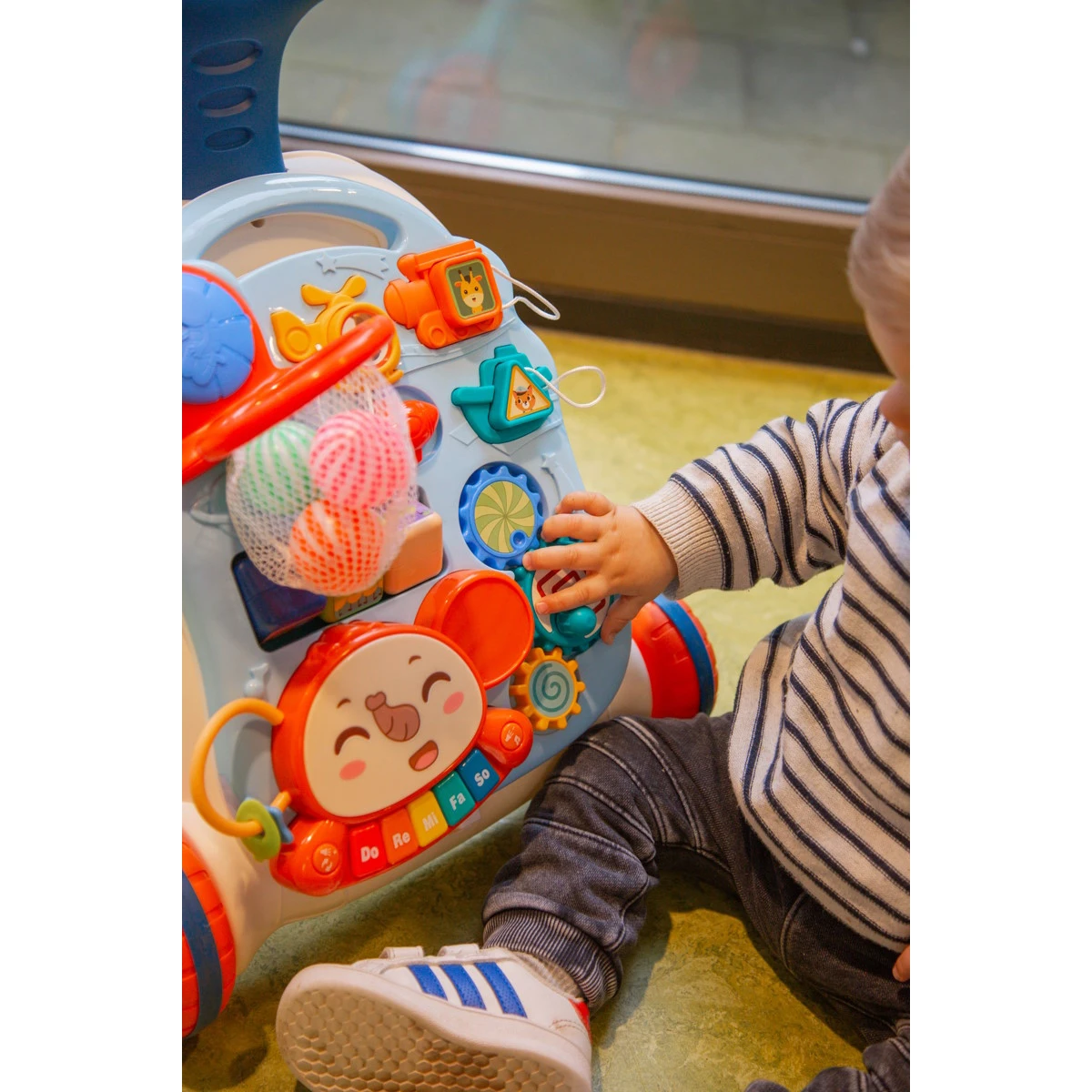 Eco Toys Study Desk Walker Blue Loopwagen HC505277 7 Eco Toys Study Desk Walker Blue Loopwagen HC505277 - Afbeelding 7