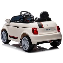 Eco Toys Wit Elektrische Fiat 500 Kinderauto 705 -BabyWereldNederland eco toys wit elektrische fiat kinderauto 705 5