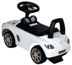 Eco Toys Mercedes SLS Wit Loopauto CLB-332 -BabyWereldNederland ecotoys mercedes loopauto wit