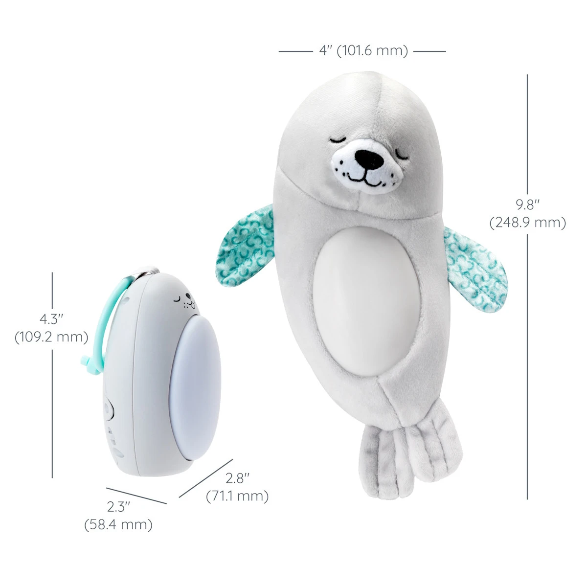 Infantino 3-in-1 Sounds & Lights Soothing Zeehond Nachtlampje BK-302032 9 Infantino 3-in-1 Sounds & Lights Soothing Zeehond Nachtlampje BK-302032 - Afbeelding 9