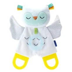 Infantino Glow In The Dark Cuddle Uil Bijtring Knuffeldoekje BK-302035