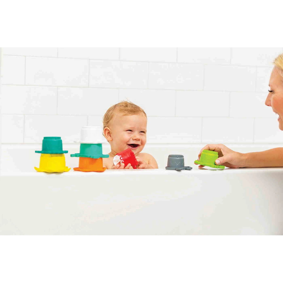 Infantino Ocean Fun Badspeelgoed Set BK-315130 5 Infantino Ocean Fun Badspeelgoed Set BK-315130 - Afbeelding 5