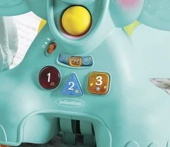 Infantino Sensory Ollie 3-in-1 Olifant Loopwagen BK-217023 -BabyWereldNederland infantino ollie olifant 3 in 1 loopwagen 5